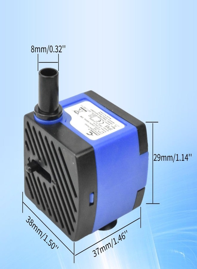 CONQUERALL Submersible Pond Pump 47GPH Ultra Quiet 3W Water Changer for Small Water Features - Image 2